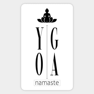 Yoga Namaste | Hot Yoga Magnet